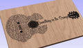 Something in the Orange  Lyrics Guitar Shaped  SVG ONLY DIGITAL