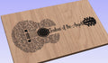 Jealous of the Angels Lyrics Guitar Shaped  SVG ONLY DIGITAL