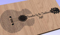 Paradise by the Dashboard Light Song Lyrics Guitar Shaped  SVG ONLY DIGITAL