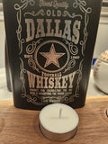 8 oz Engraved Dallas Cowboys Whiskey Flask – Custom Laser Engraved Gift for Fans, Groomsmen, or Game Day!