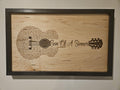 Son of a Sinner Song Lyrics Guitar Shaped  SVG ONLY DIGITAL