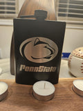 8 oz Engraved Penn State Whiskey Flask – Custom Laser Engraved Gift for Fans, Groomsmen, or Game Day!