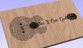 This Is Our God Song Lyrics Guitar Shaped  SVG ONLY DIGITAL
