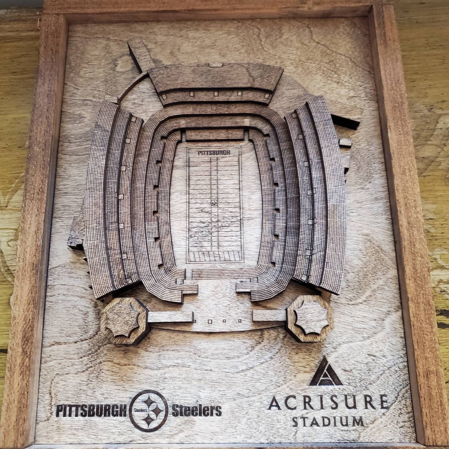 Pittsburgh steelers Heinz acrisure Field 3d model FREE SHIPPING