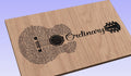 Ordinary Song Lyrics Guitar Shaped  SVG ONLY DIGITAL