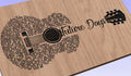 Future Days Guitar Shaped  SVG ONLY DIGITAL
