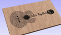 Better Together Song Lyrics Guitar Shaped  SVG ONLY DIGITAL