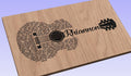 Rhiannon Lyrics Guitar Shaped  SVG ONLY DIGITAL
