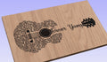 Forever Young Song Lyrics Guitar Shaped  SVG ONLY DIGITAL