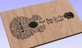 Angel Flying Too Close to the Ground Lyrics Guitar Shaped  SVG ONLY DIGITAL