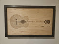 Watermelon Moonshine Lyrics Guitar Shaped  SVG ONLY DIGITAL