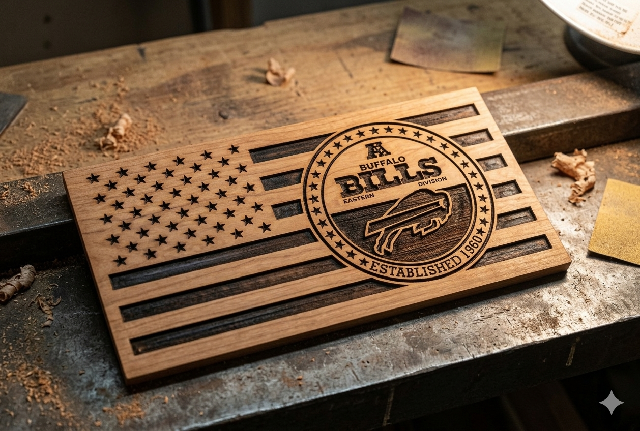 Buffalo Flag SVG ONLY DIGITAL