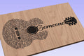 Someone -Song Lyrics Guitar Shaped  SVG ONLY DIGITAL