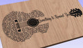 Something to Remind You Lyrics Guitar Shaped  SVG ONLY DIGITAL