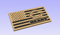 Bears Football US Flag Digital FIle Only