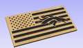 Broncos Football US Flag Digital File Only